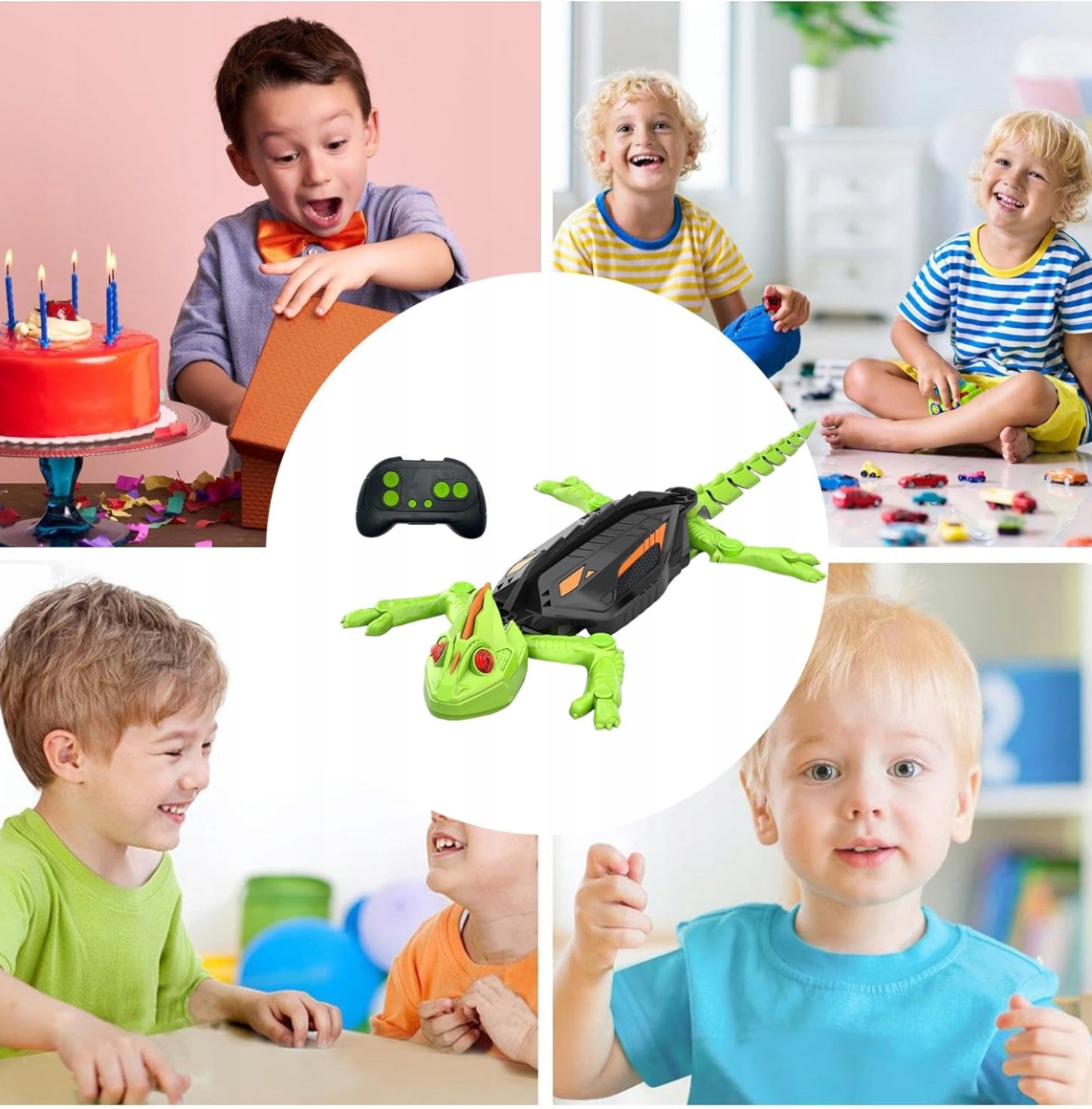 Zdalnie Sterowany Gekon Chodzący Po Ścianach